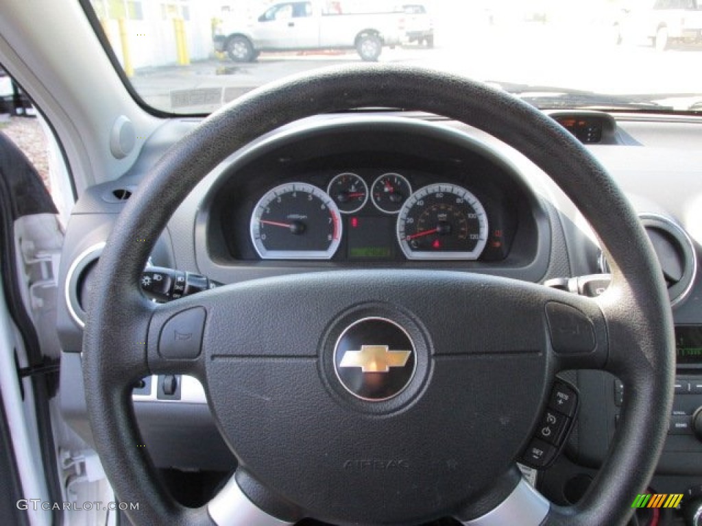 2010 Aveo Aveo5 LT - Summit White / Charcoal photo #19