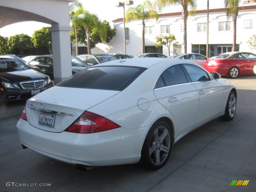 2008 CLS 550 - Arctic White / Cashmere Beige photo #2