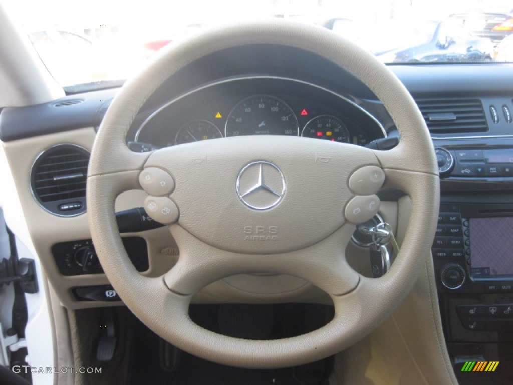 2008 CLS 550 - Arctic White / Cashmere Beige photo #11