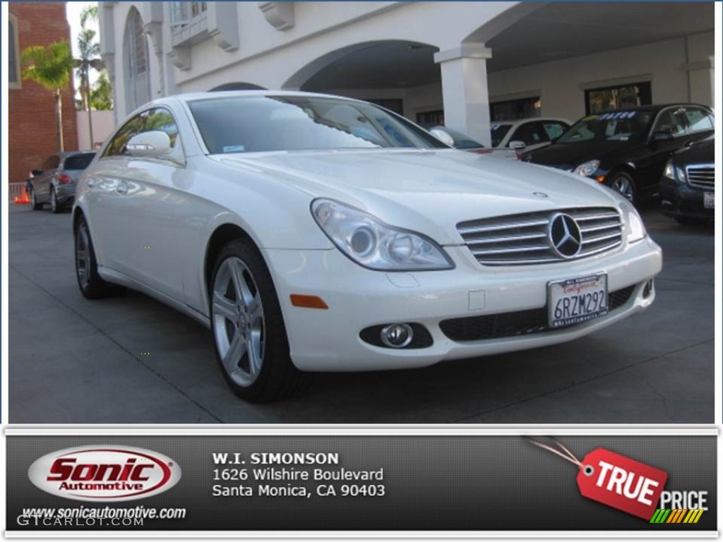 2008 CLS 550 - Arctic White / Cashmere Beige photo #25