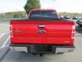 2012 Vermillion Red Ford F150 XLT SuperCab 4x4  photo #8