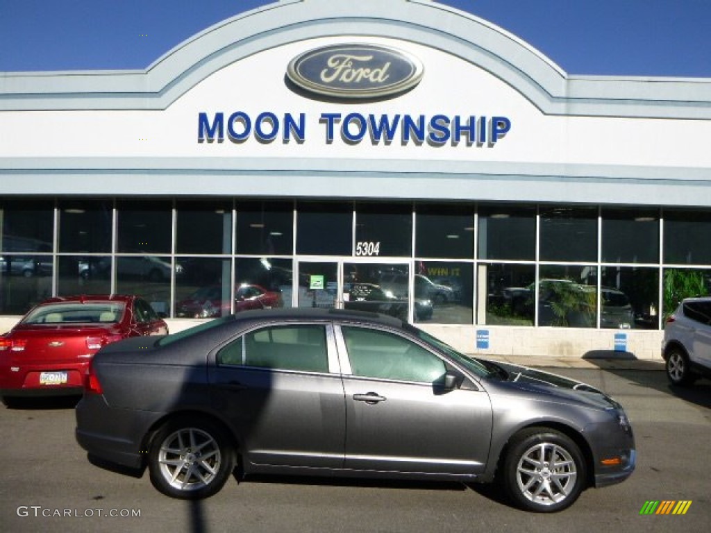2010 Fusion SEL V6 - Sterling Grey Metallic / Medium Light Stone photo #1