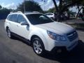 2014 Satin White Pearl Subaru Outback 2.5i Limited  photo #1