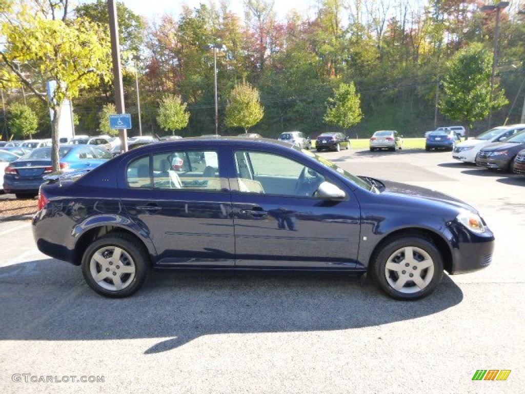 2009 Cobalt LS Sedan - Imperial Blue Metallic / Gray photo #6