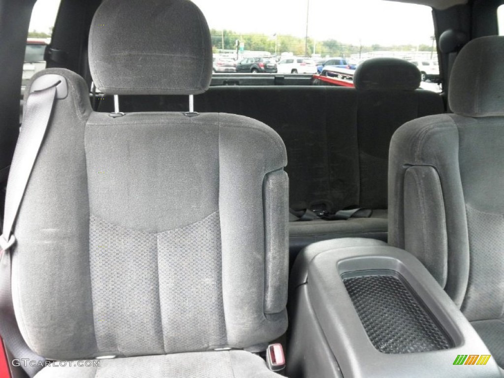 2003 Silverado 1500 LS Extended Cab - Victory Red / Dark Charcoal photo #24