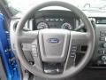 Steel Gray Steering Wheel Photo for 2013 Ford F150 #87065768