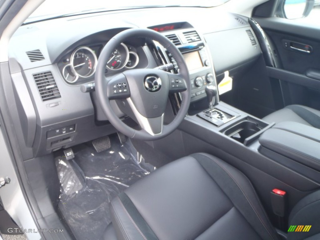 Black Interior 2014 Mazda CX-9 Touring Photo #87065994