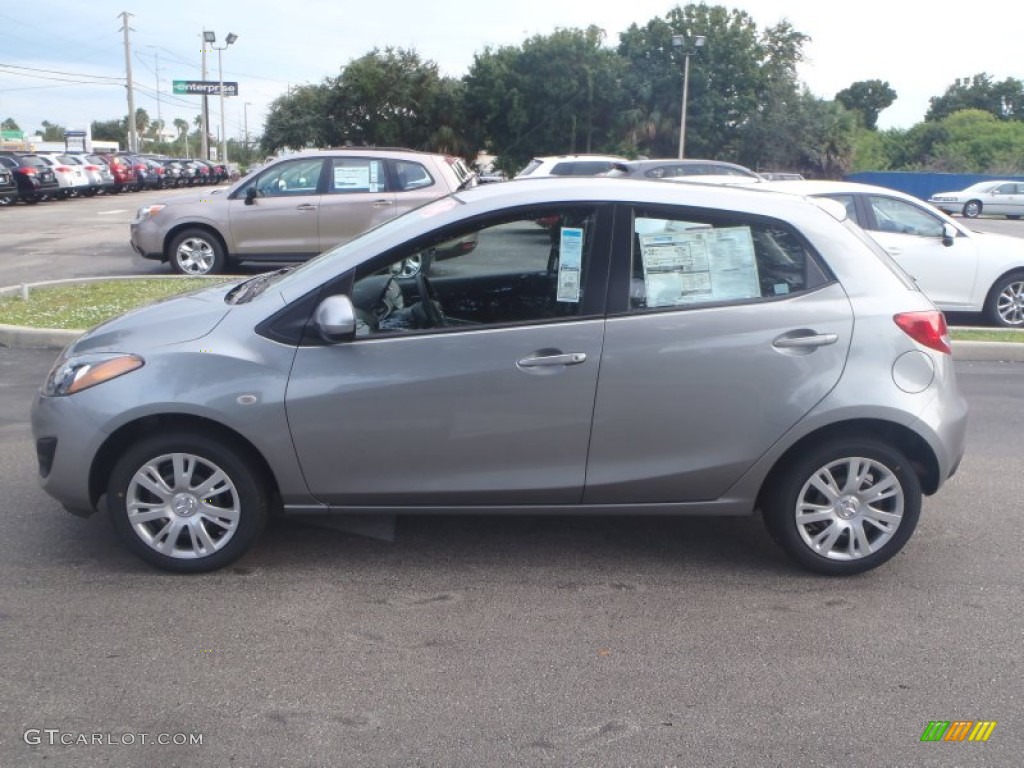 Liquid Silver 2014 Mazda Mazda2 Sport Exterior Photo #87066314