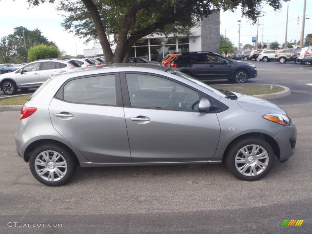 Liquid Silver 2014 Mazda Mazda2 Sport Exterior Photo #87066384