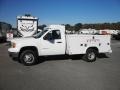 Summit White - Sierra 3500HD Regular Cab Utility Truck Photo No. 4