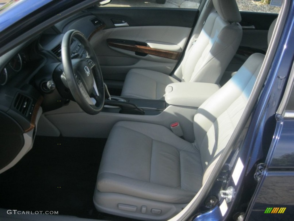 2012 Accord EX-L V6 Sedan - Royal Blue Pearl / Gray photo #17