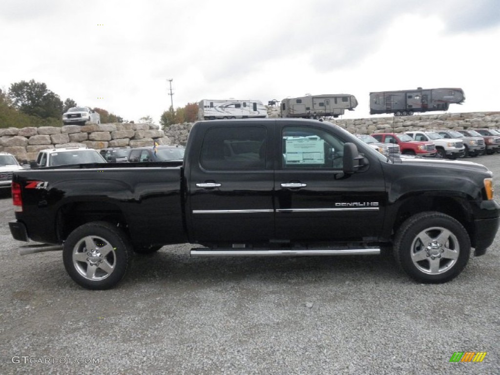 2014 Sierra 2500HD Denali Crew Cab 4x4 - Onyx Black / Ebony photo #1