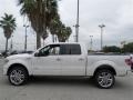 White Platinum Metallic Tri-Coat - F150 Limited SuperCrew 4x4 Photo No. 2