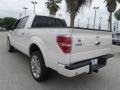 2013 White Platinum Metallic Tri-Coat Ford F150 Limited SuperCrew 4x4  photo #3