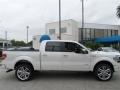 2013 White Platinum Metallic Tri-Coat Ford F150 Limited SuperCrew 4x4  photo #6