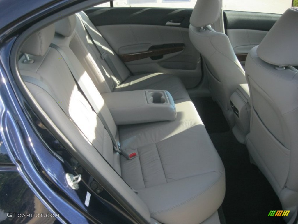 2012 Accord EX-L V6 Sedan - Royal Blue Pearl / Gray photo #35