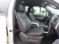 2013 Ford F150 Raptor Black Leather/Cloth Interior Front Seat Photo
