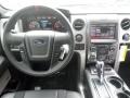 2013 Ford F150 Raptor Black Leather/Cloth Interior Dashboard Photo