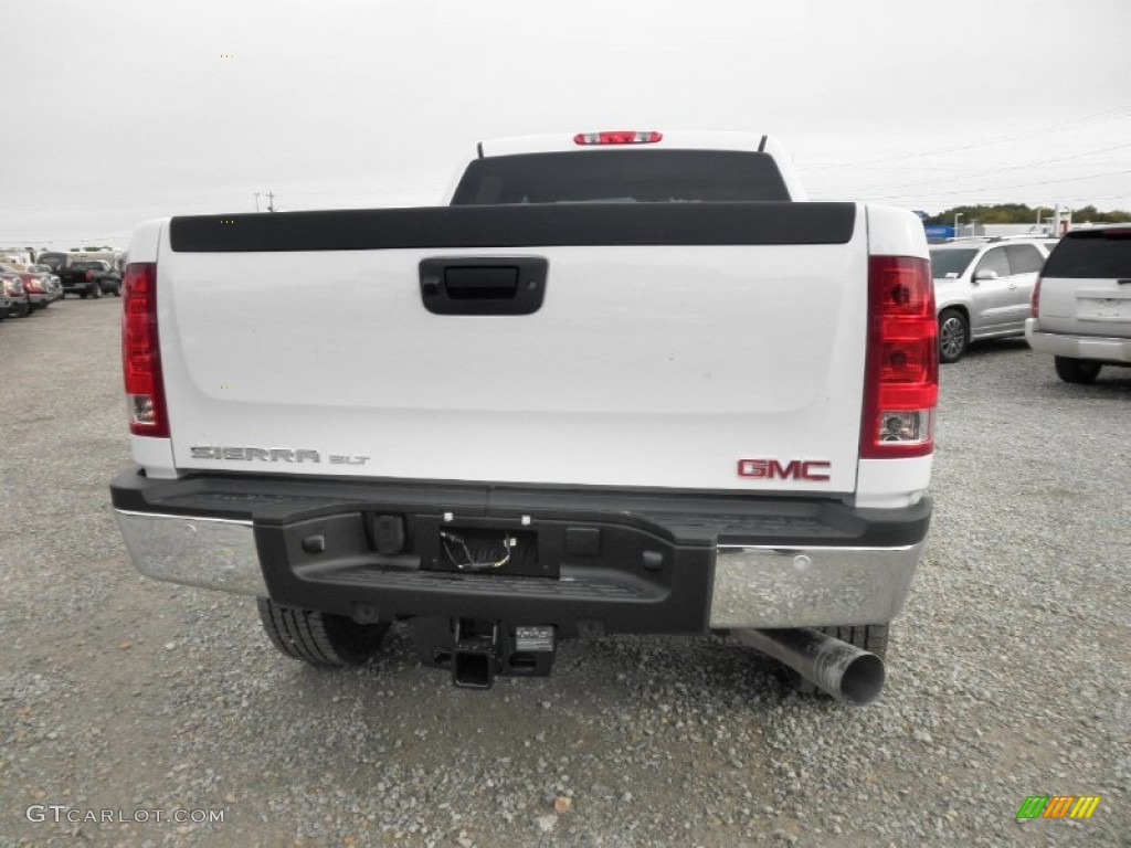 2014 Sierra 2500HD SLT Crew Cab 4x4 - Summit White / Ebony photo #23