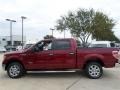 2013 Ruby Red Metallic Ford F150 XLT SuperCrew  photo #2