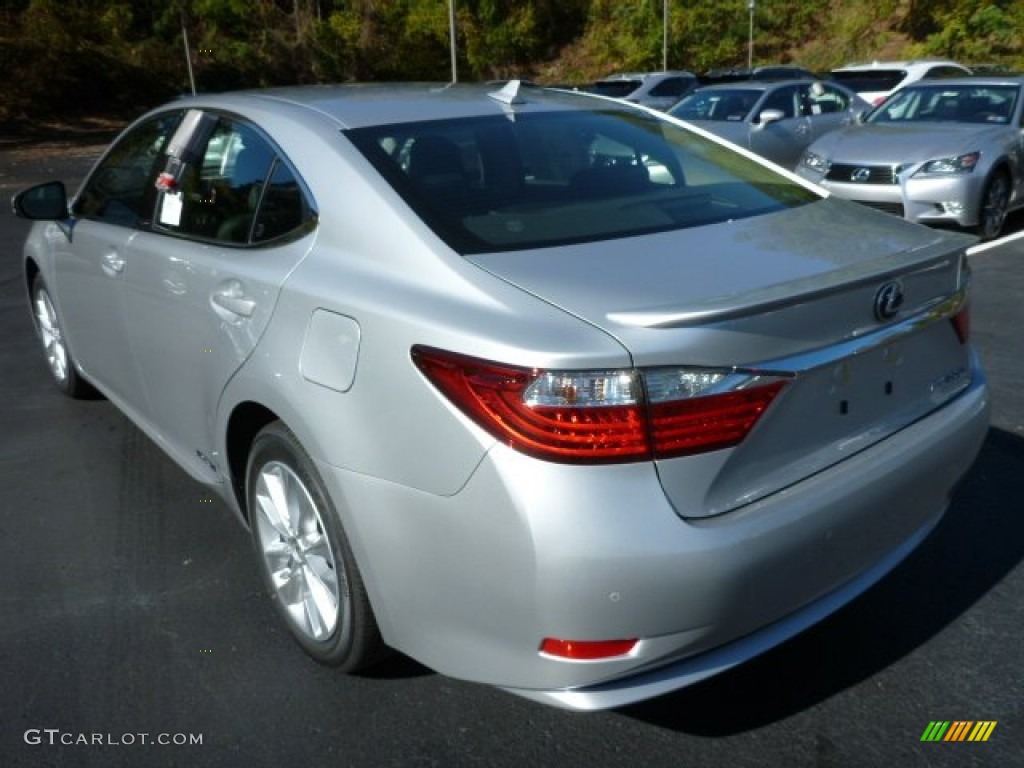 Silver Lining Metallic 2014 Lexus ES 300h Hybrid Exterior Photo #87070770