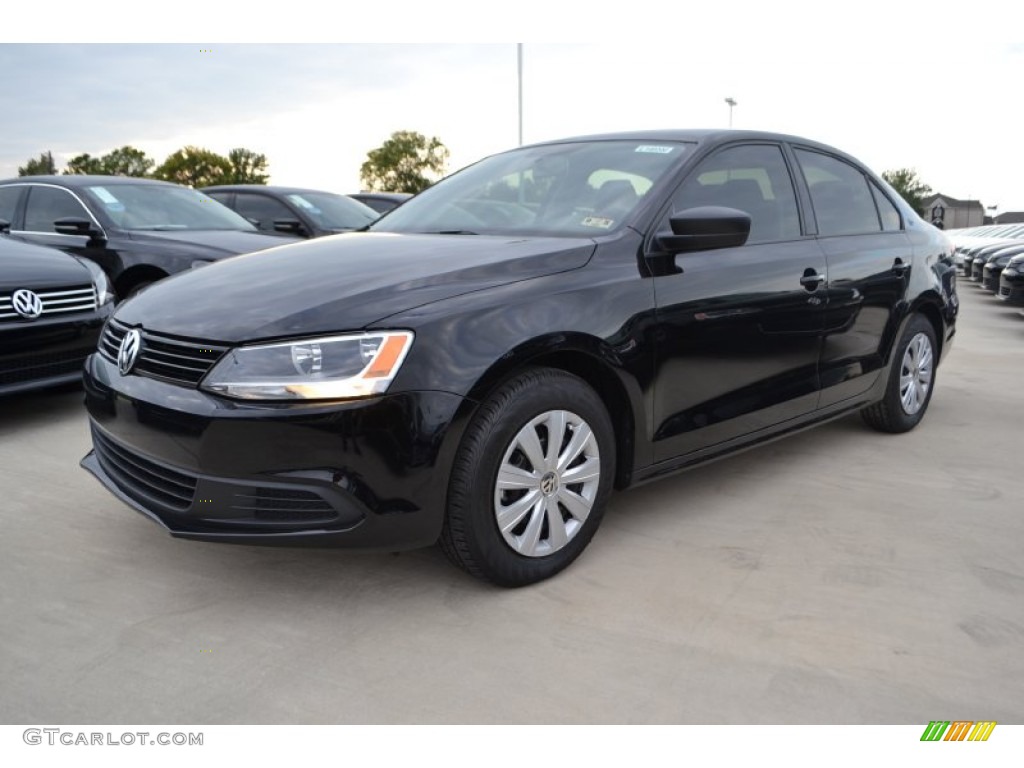 2014 Jetta S Sedan - Black / Titan Black photo #1