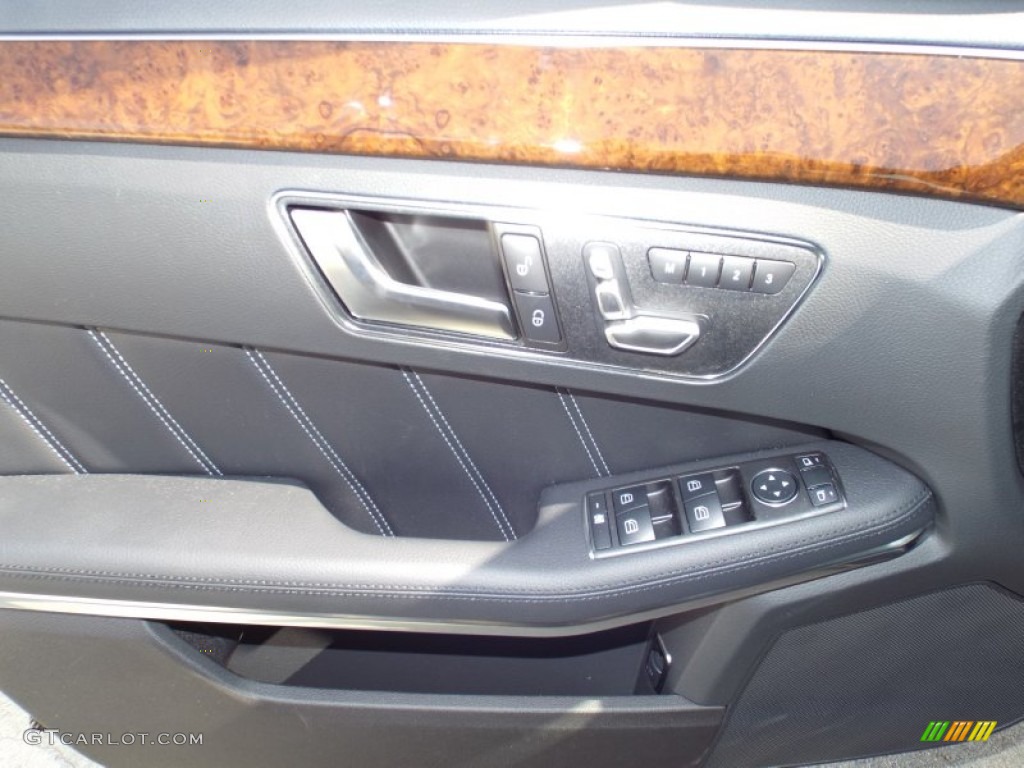 2014 E 550 4Matic Sedan - Black / Black photo #6
