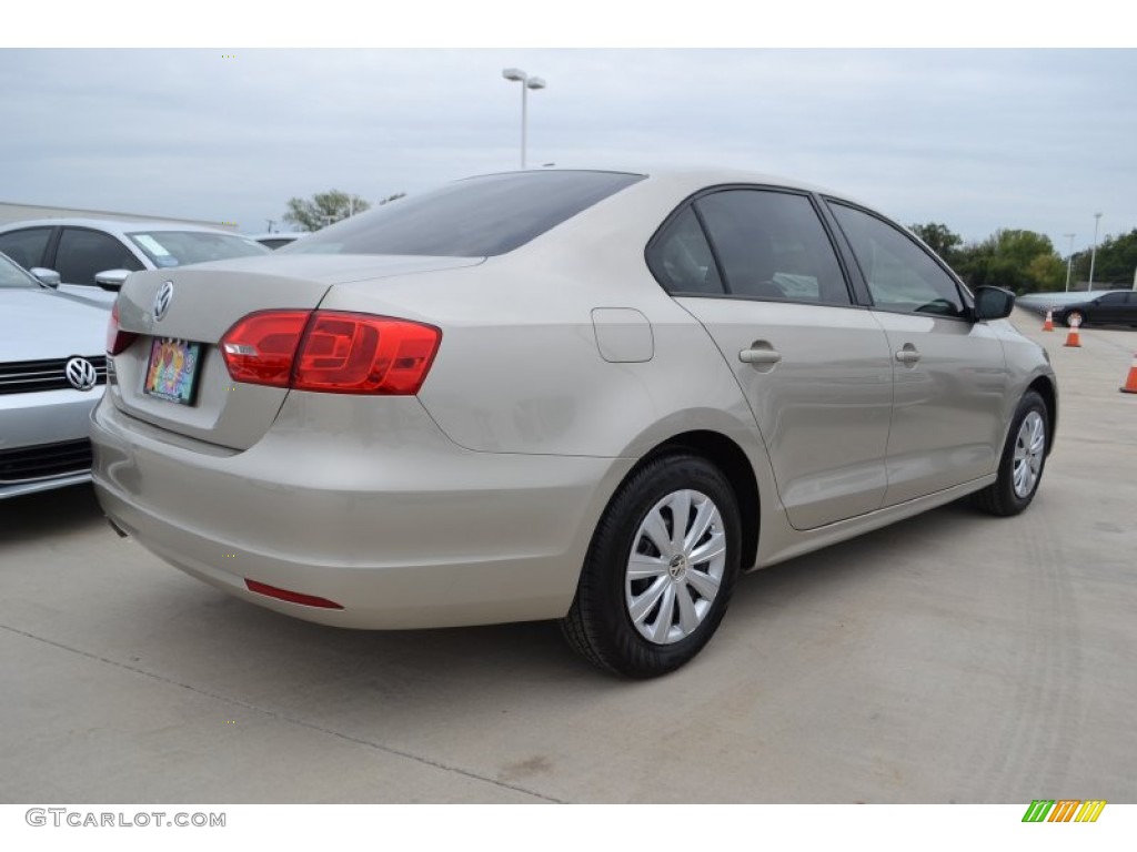 2014 Jetta S Sedan - Moonrock Silver Metallic / Titan Black photo #2