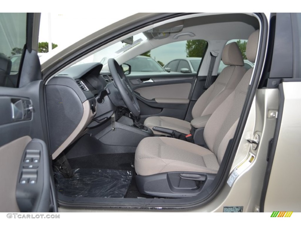 2014 Jetta S Sedan - Moonrock Silver Metallic / Titan Black photo #3