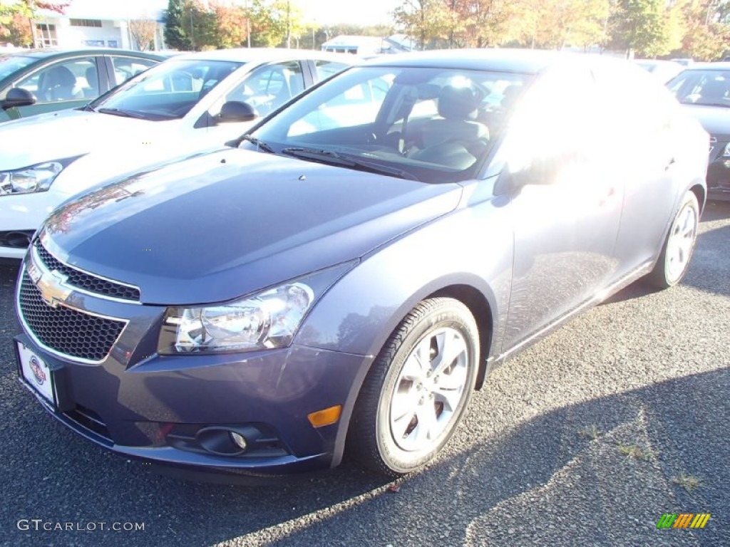2014 Cruze LS - Atlantis Blue Metallic / Jet Black/Medium Titanium photo #1