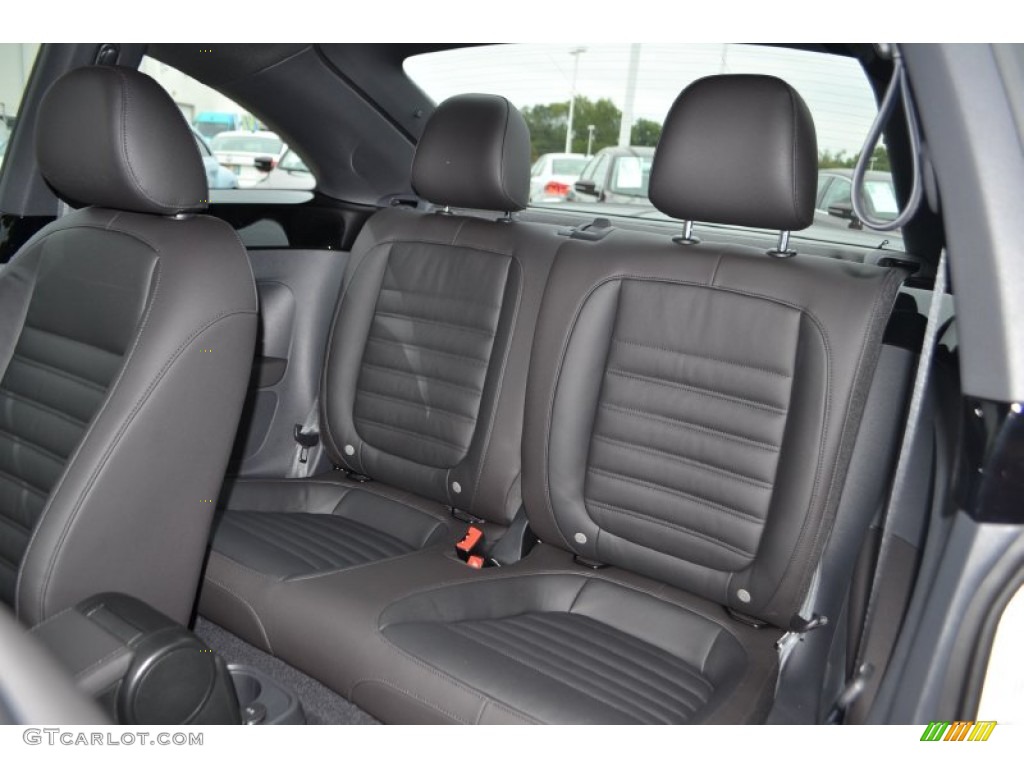 Titan Black Interior 2014 Volkswagen Beetle R-Line Photo #87073516
