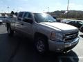 2007 Silver Birch Metallic Chevrolet Silverado 1500 LT Extended Cab 4x4  photo #3