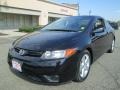 Nighthawk Black Pearl - Civic EX-L Coupe Photo No. 2