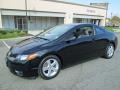 Nighthawk Black Pearl - Civic EX-L Coupe Photo No. 3