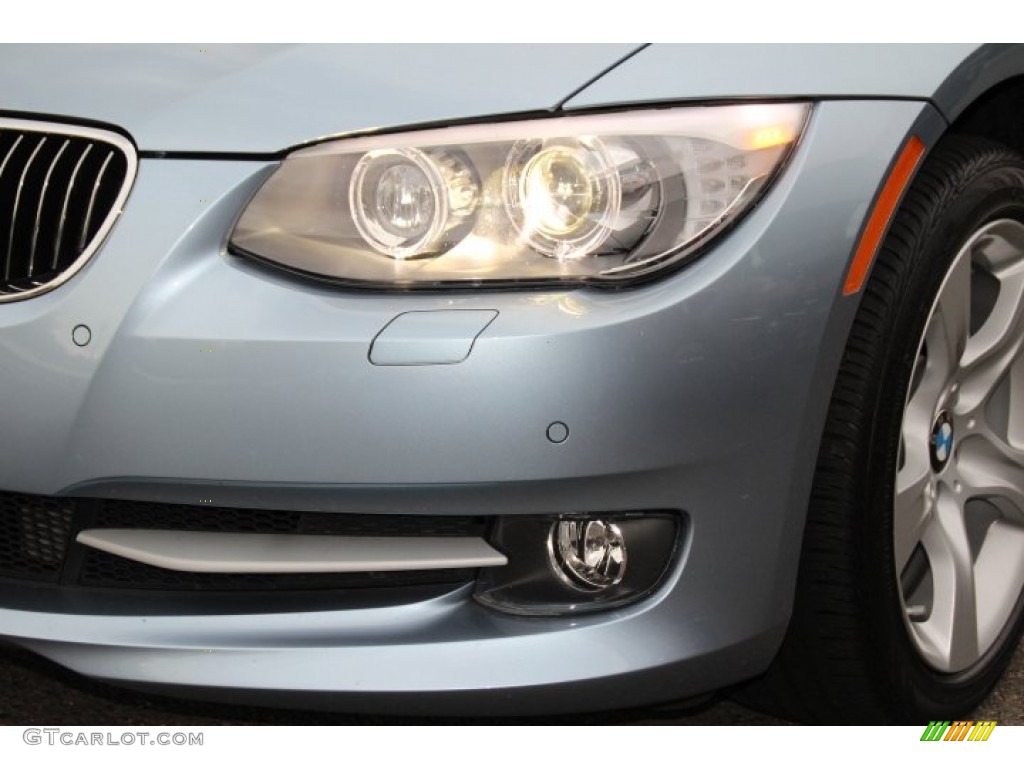 2013 3 Series 335i Convertible - Liquid Blue Metallic / Saddle Brown photo #28
