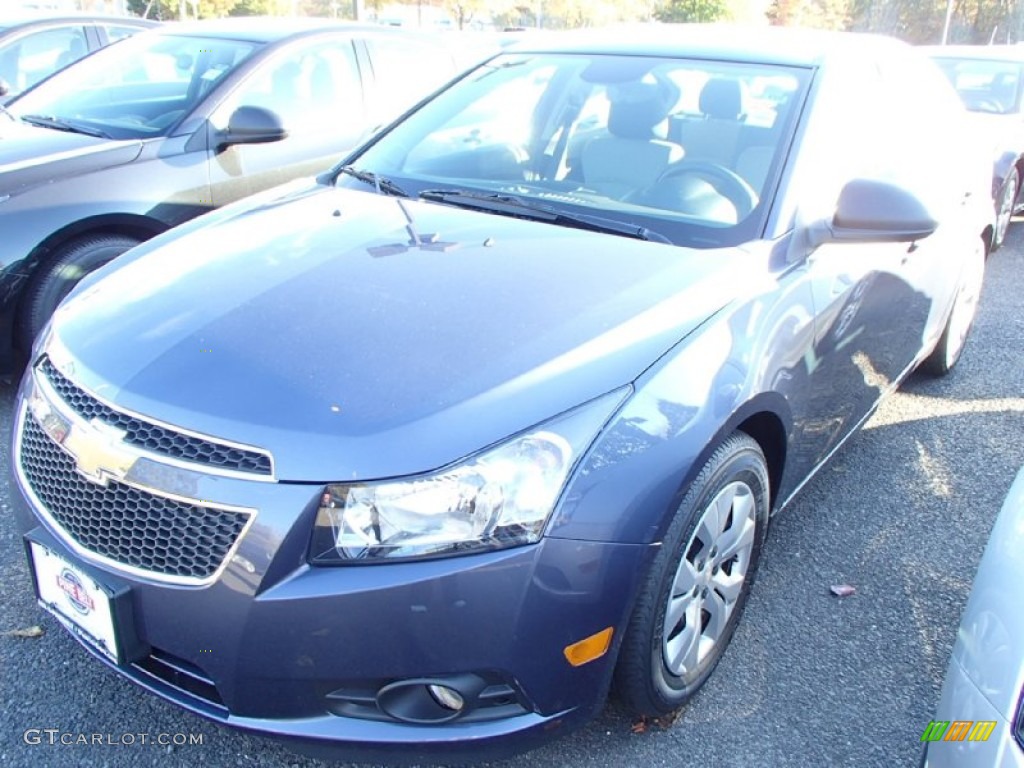 2014 Cruze LS - Atlantis Blue Metallic / Jet Black/Medium Titanium photo #1