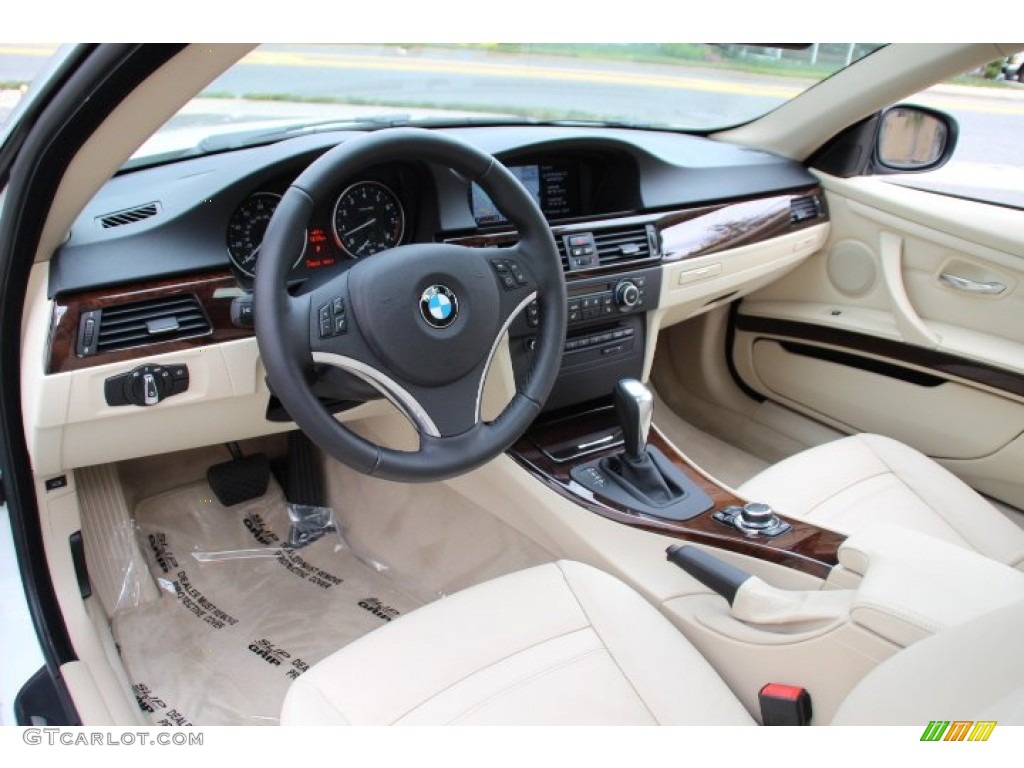 2013 3 Series 335i Coupe - Alpine White / Cream Beige photo #10