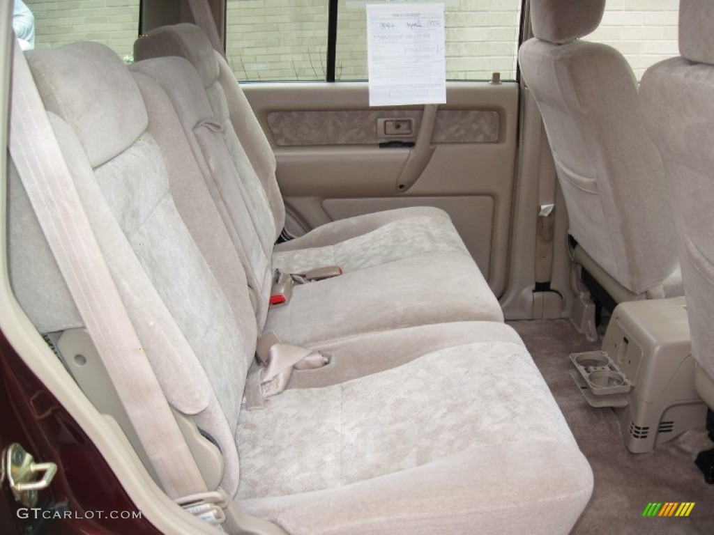 2000 Isuzu Trooper S 4x4 Rear Seat Photos