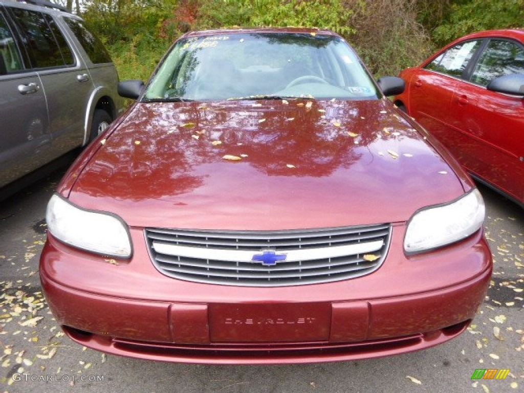 2003 Malibu Sedan - Redfire Metallic / Gray photo #6