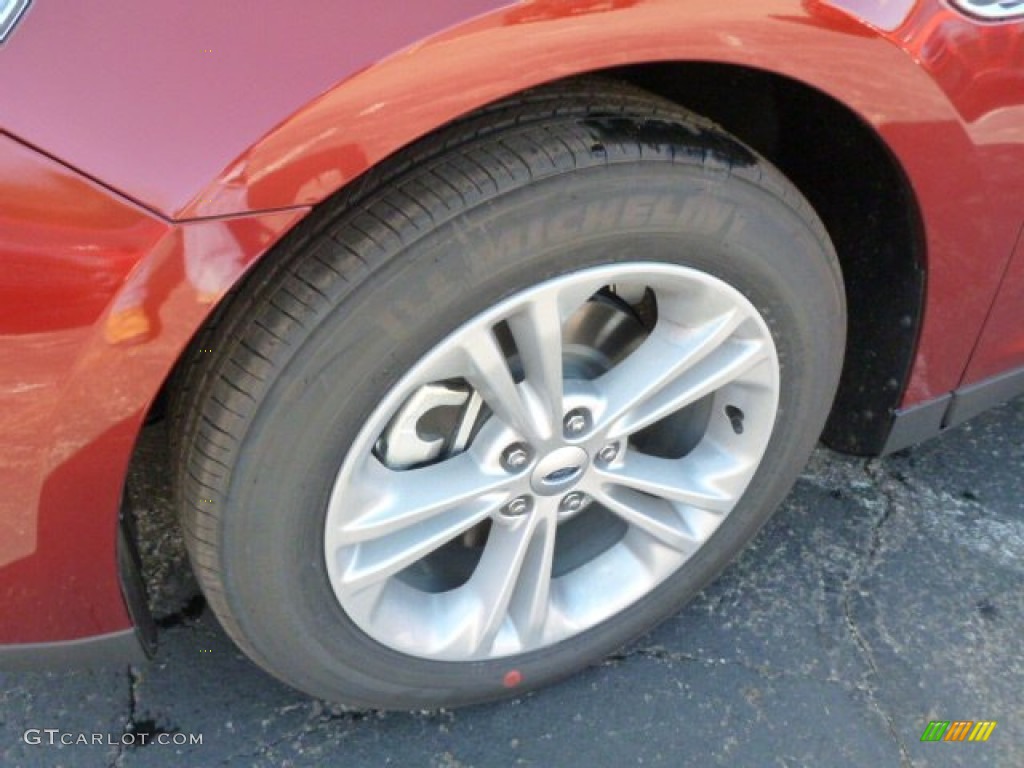 2014 Taurus SEL AWD - Sunset / Charcoal Black photo #7