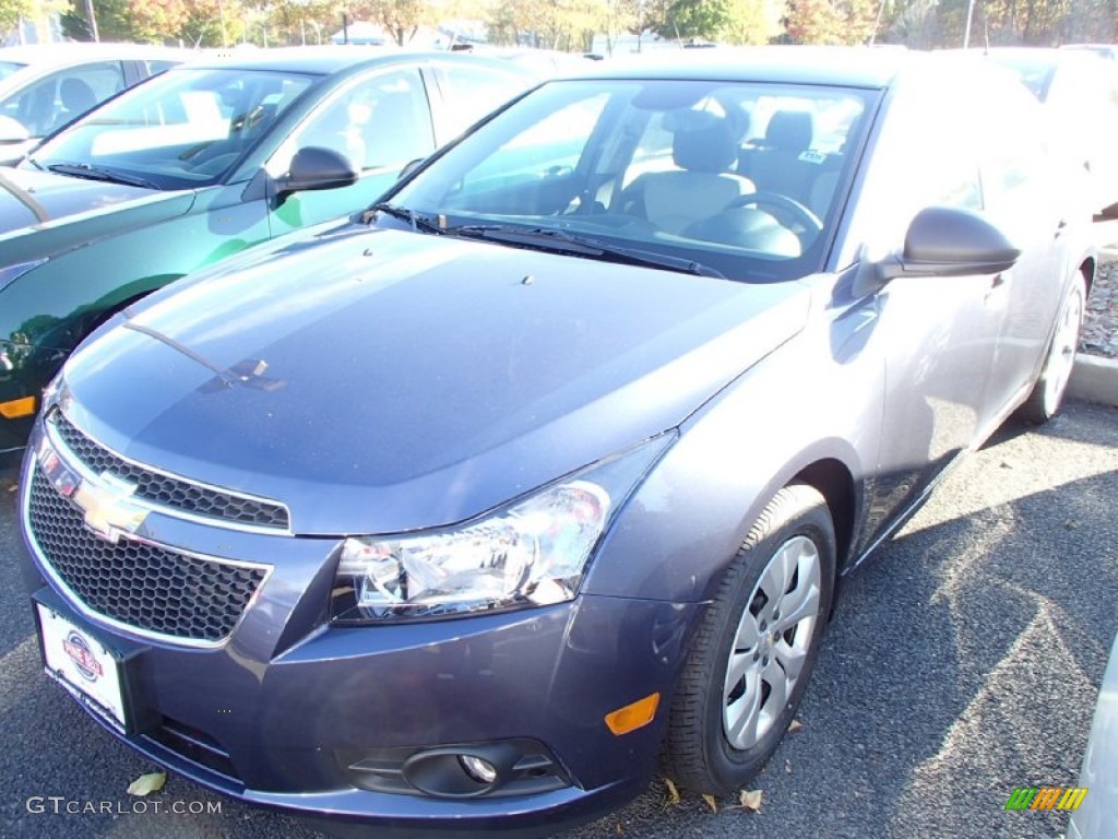2014 Cruze LS - Atlantis Blue Metallic / Jet Black/Medium Titanium photo #1