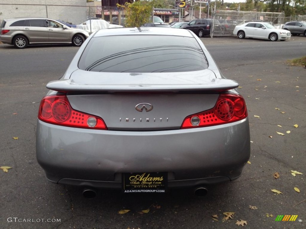 2005 G 35 Coupe - Diamond Graphite Metallic / Graphite photo #5