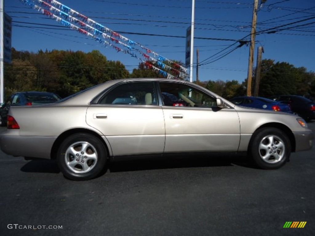 1997 ES 300 - Cashmere Beige Metallic / Ivory photo #7