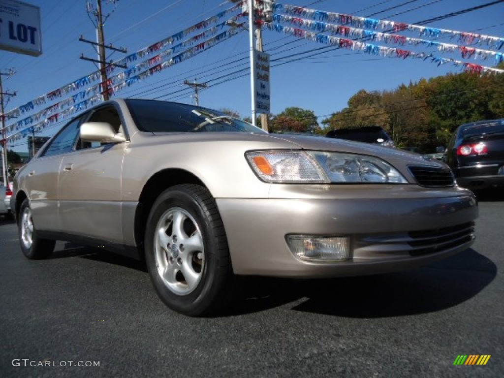 1997 ES 300 - Cashmere Beige Metallic / Ivory photo #8
