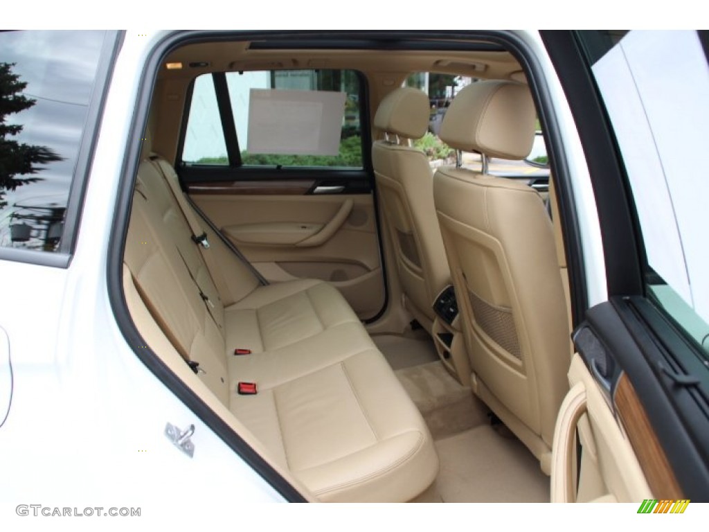 2011 BMW X3 xDrive 28i Rear Seat Photo #87079035