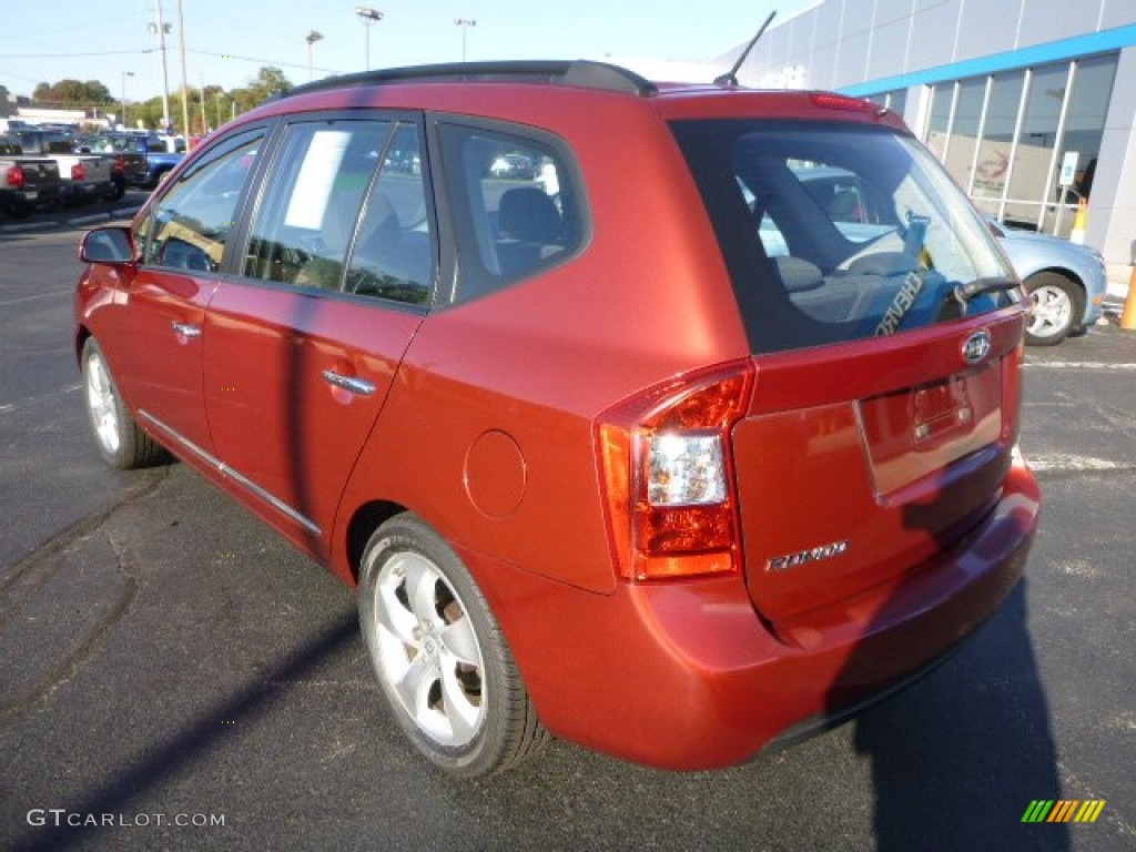 2008 Rondo EX V6 - Volcanic Red / Gray photo #3