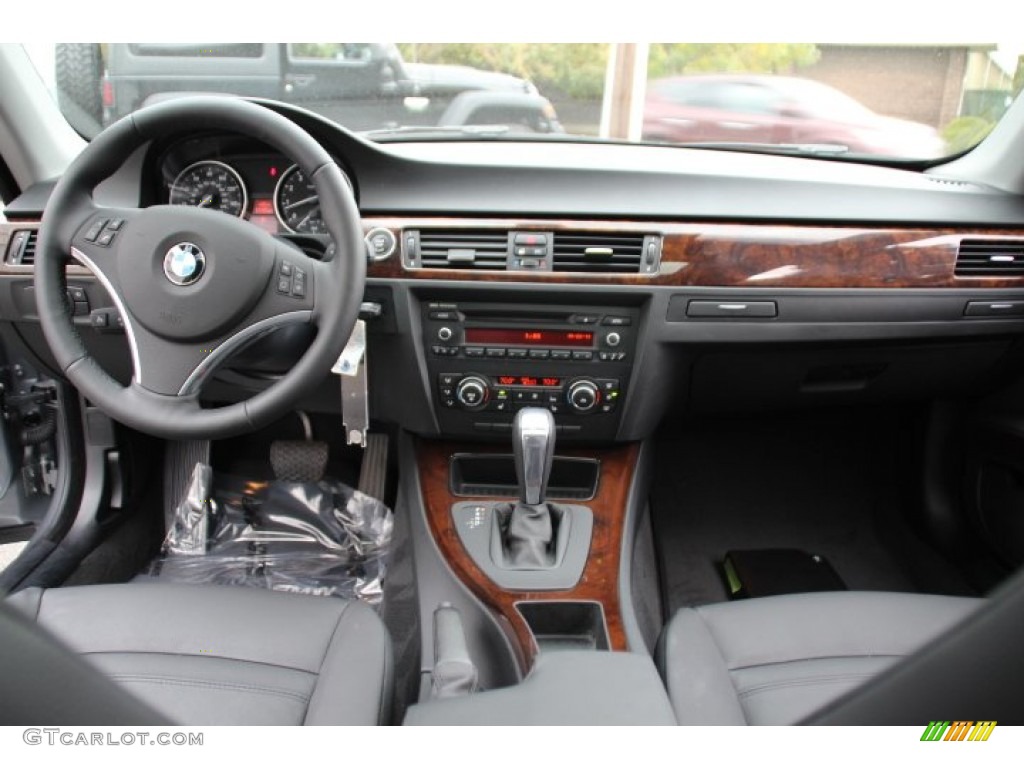 2011 3 Series 328i xDrive Coupe - Space Gray Metallic / Black photo #13