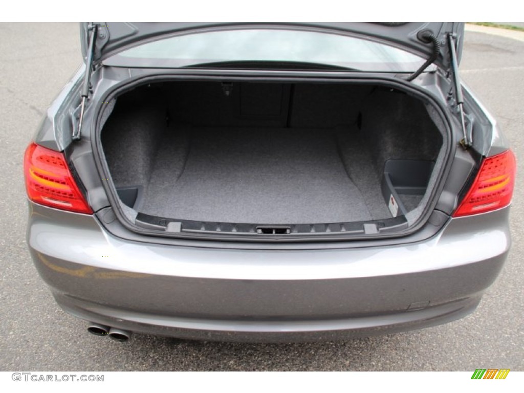 2011 3 Series 328i xDrive Coupe - Space Gray Metallic / Black photo #21