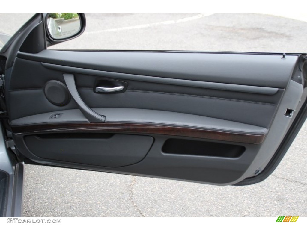 2011 3 Series 328i xDrive Coupe - Space Gray Metallic / Black photo #23