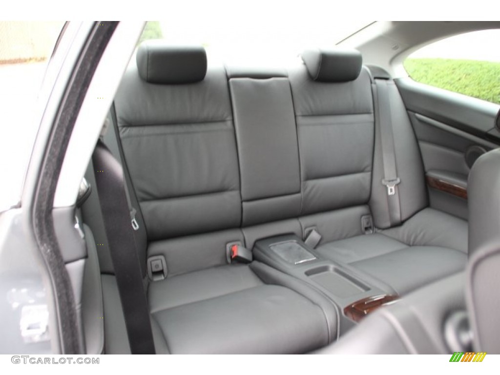 2011 3 Series 328i xDrive Coupe - Space Gray Metallic / Black photo #24
